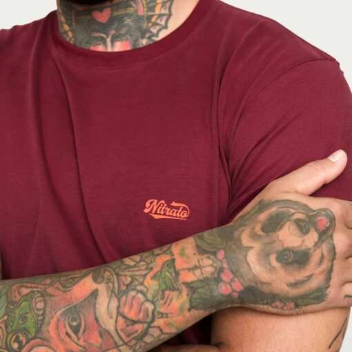 Men's T-Shirts Básica Vino Tinto - Image 4