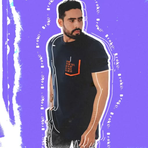 Nitrato Camisetas Hombre Broken