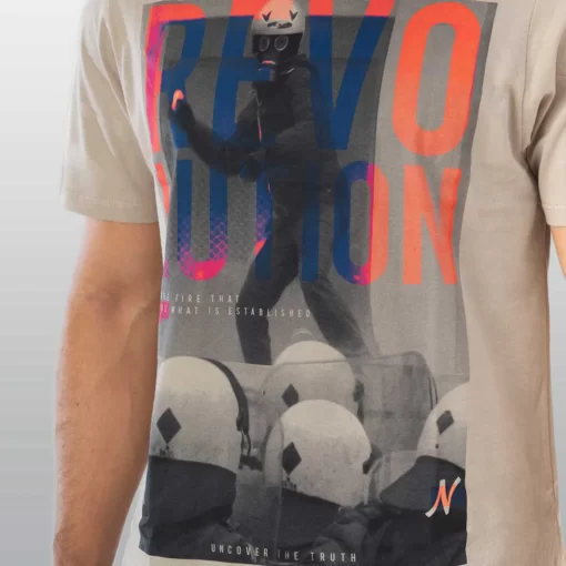 Nitrato Camisetas Hombre Burning House